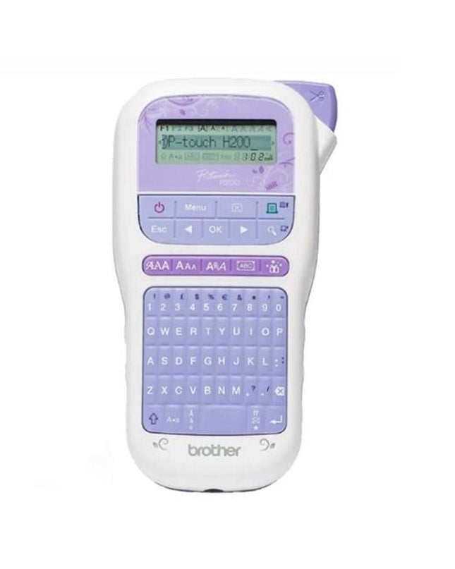 Three Brother PT-H200 electric label makers in white, showing their compact design and label printing features.