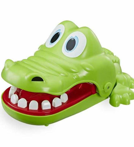 Hasbro Cocodile Dentist game toy with colorful crocodile figure and game accessories for children.