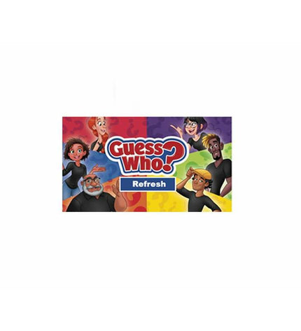 Hasbro "¿Quién es quién?" game with colorful character cards and game board for fun guessing game sessions.