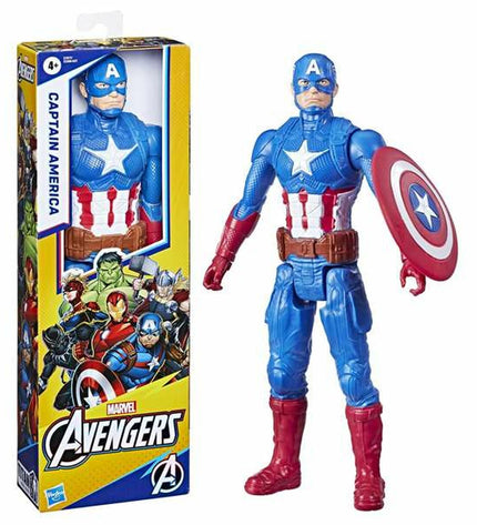30 cm Avengers Titan action figure from The Avengers, detailed superhero toy with dynamic pose and vibrant costume design.