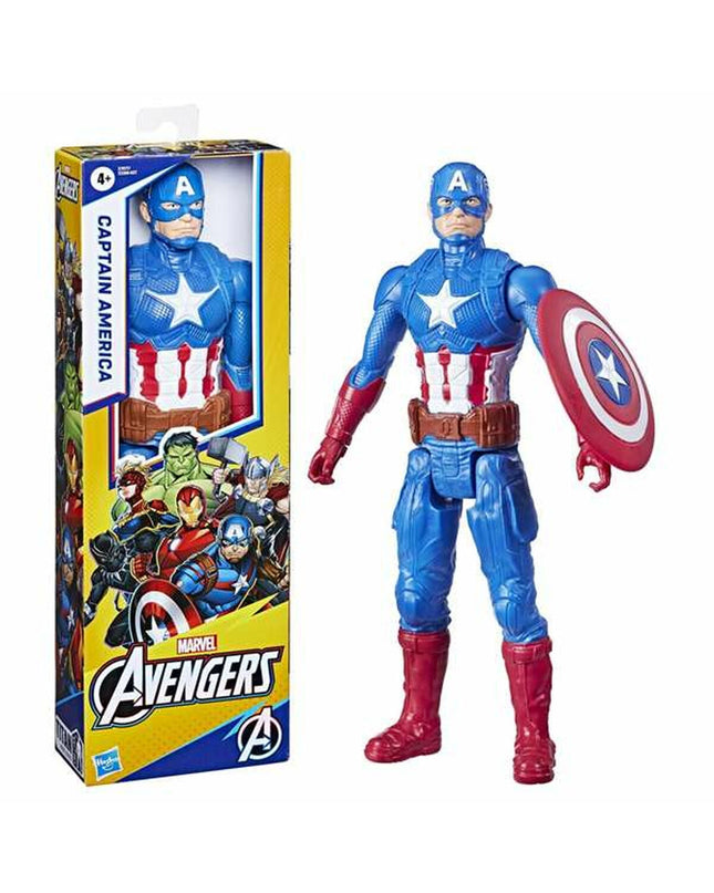 30 cm Avengers Titan action figure from The Avengers, detailed superhero toy with dynamic pose and vibrant costume design.