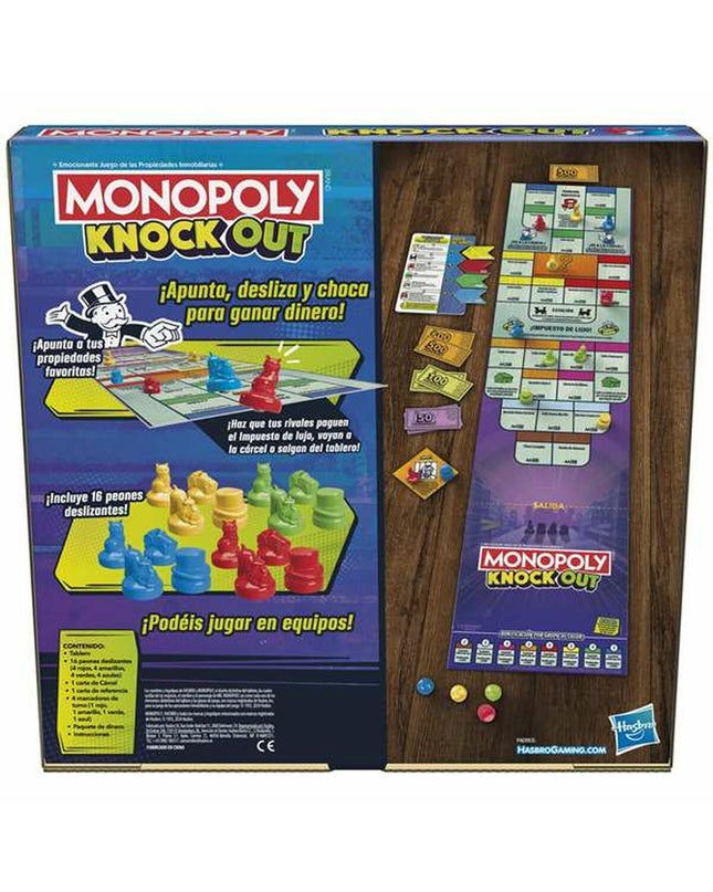 Hasbro educational toy game with colorful game pieces and instructions, designed for learning and fun.