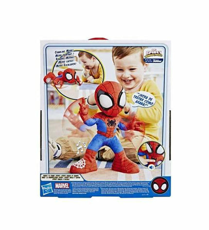 Spidey actiefiguur from Spidey speelgoed en games, poseert met web-slingende actie, detailed superhero doll for kids and collectors.