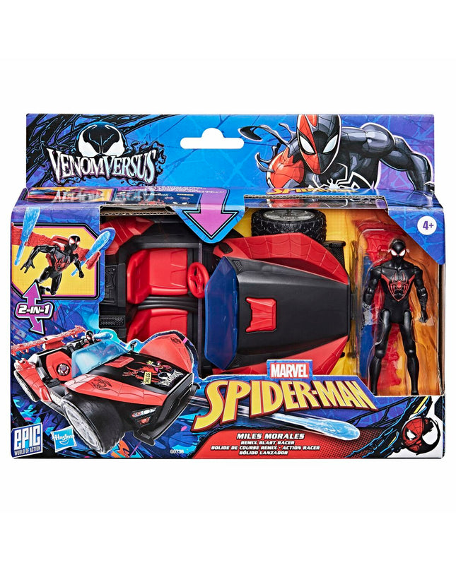 Colorful Hasbro action figure from the Speelgoed en games collection, featuring detailed design and poseable joints.