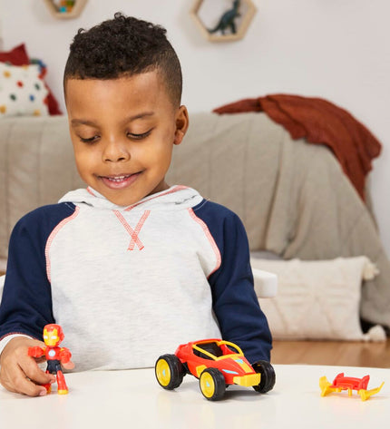Hasbro action figures toy set with detailed character figures from popular games, featuring vibrant colors and dynamic poses.