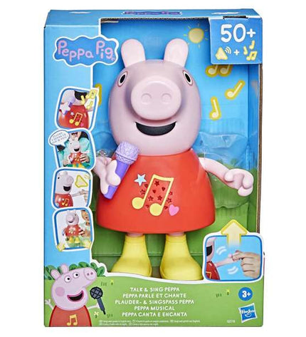 Peppa Pig muziek speelgoed for babies, colorful and soft plush toy designed for young children, featuring Peppa Pig characters.