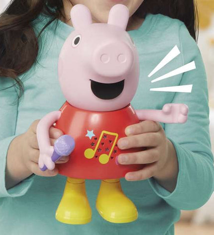 Peppa Pig muziek speelgoed for babies, colorful and interactive Peppa Pig-themed toy designed for young children to play and learn.
