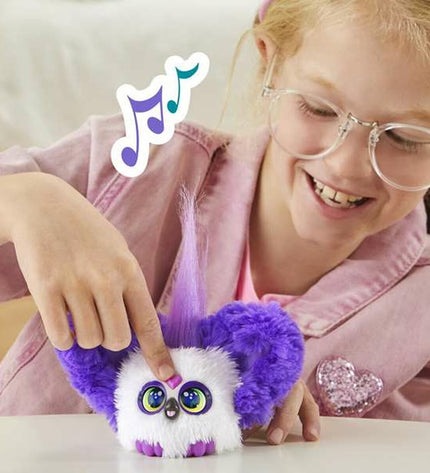 Soft Hasbro Furby Furblets plush toy, 12 cm, colorful musical stuffed animal for kids, part of plush toys and games collection.