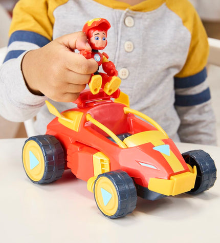 Hasbro action figure from the Speelgoed en games collection, detailed toy with vibrant colors and poseable limbs.