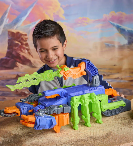 Hasbro action figure from the Speelgoed en games collection, detailed toy with dynamic pose and colorful costume.