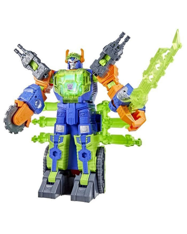 Hasbro action figure from popular toy line, detailed plastic figure with vibrant colors, posed on a plain background.