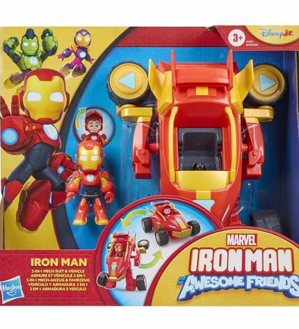 Marvel Iron Man action figure from the Marvel toys and figures collection, detailed superhero toy for play and display.