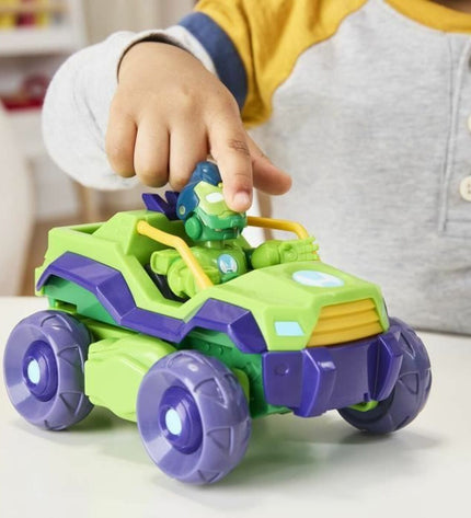 Hasbro action figure from the Speelgoed en games line, detailed toy with vibrant colors and poseable limbs.