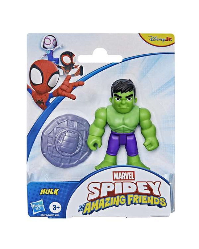 Hulk action figure, 8 cm with 2 removable parts, in a dynamic pose from Hulk toy collection.