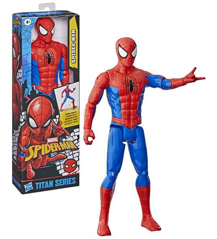 Spider-Man 30 cm action figure from Marvel, detailed toy superhero figure with red and blue costume, perfect for play and display.