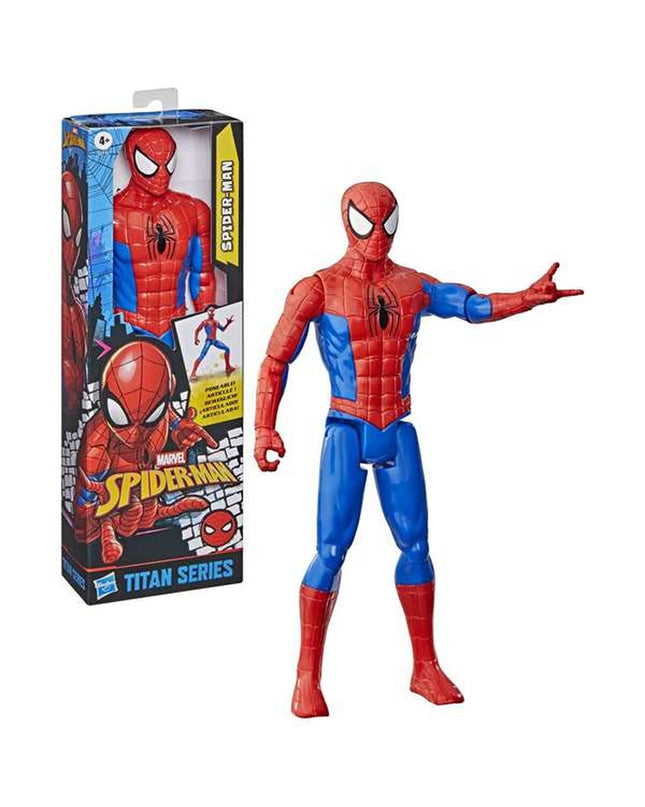 Spider-Man 30 cm action figure from Marvel, detailed toy superhero figure with red and blue costume, perfect for play and display.