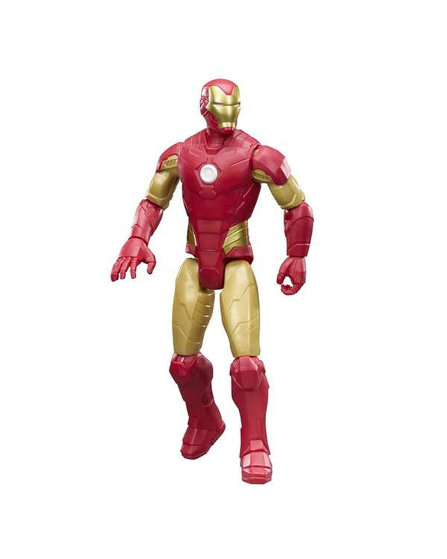 Iron Man 30 cm action figure in dynamic pose, detailed superhero toy from Iron Man for kids and collectors.