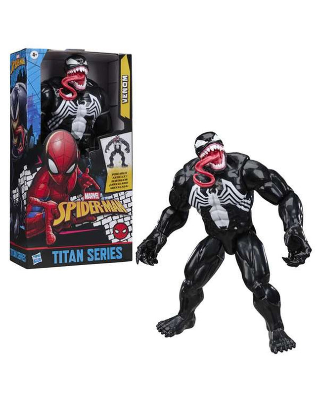 Venom action figure, 30 cm tall, from the Venom toy and games collection, featuring detailed design and dynamic pose.
