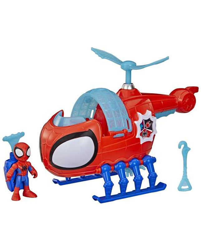 Spidey actiefiguur from Spidey speelgoed en games, detailed superhero doll with red and blue costume and web accessories.