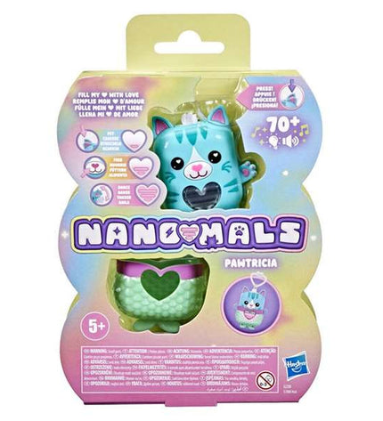 Hasbro 7 cm interactieve huisdier speelgoed, electronic pet toy displaying colorful features and playful design.