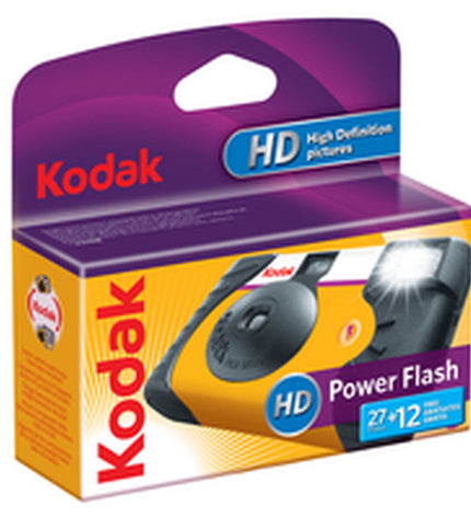 Kodak Power Flash digital camera toy for kids, colorful electronic gadget with buttons and display screen, designed for playful photography.