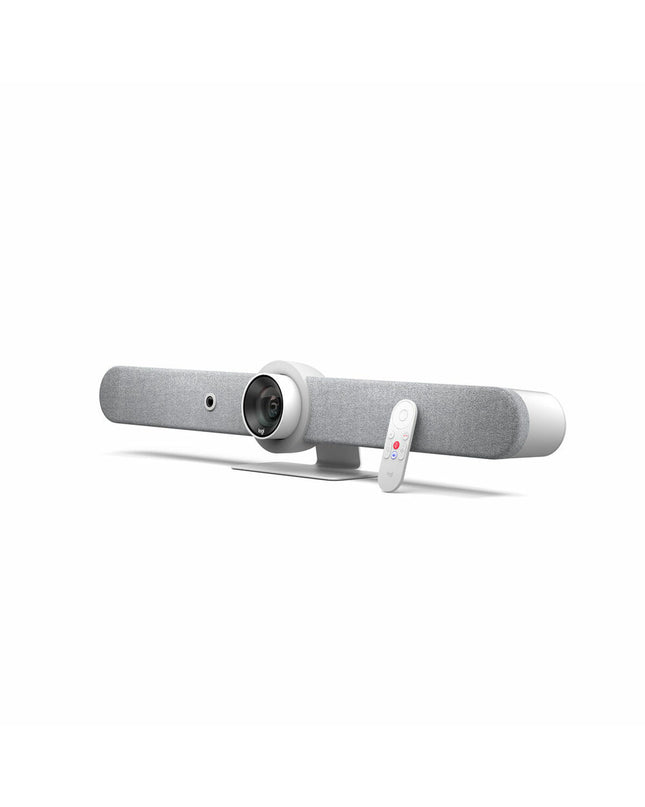 Logitech 960-001323 4K Ultra HD Wi-Fi video camera with sleek design, perfect for high-quality streaming and videography.