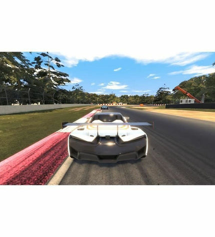 Just For Games Hot Lap Racing Switch videogame in a Plug & Play console, featuring a racing game with vibrant graphics.