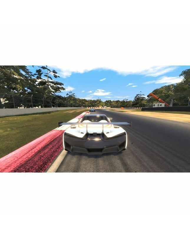 Just For Games Hot Lap Racing Switch videogame in a Plug & Play console, featuring a racing game with vibrant graphics.