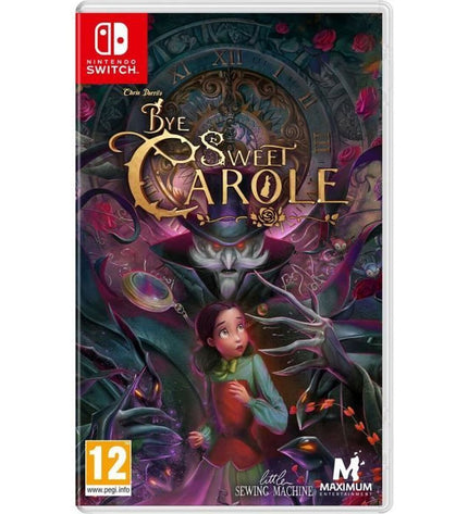Just For Games Bye Sweet Carole Switch videogame cartridge, Plug & Play console game for Nintendo Switch, electronic entertainment.