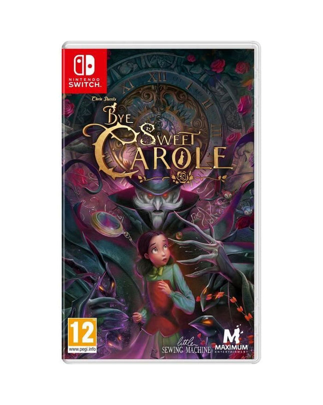 Just For Games Bye Sweet Carole Switch videogame cartridge, Plug & Play console game for Nintendo Switch, electronic entertainment.