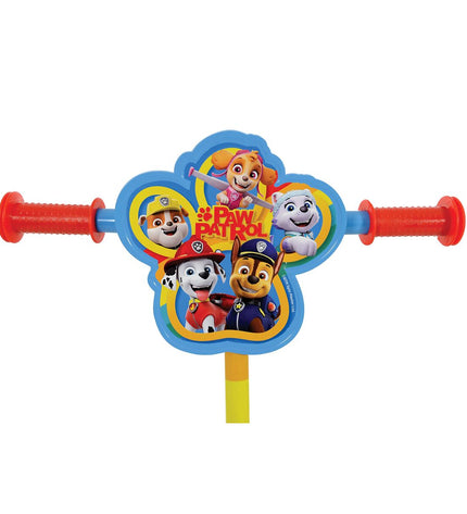 Paw Patrol rubber and plastic step for outdoor urban mobility, featuring colorful design and durable construction.