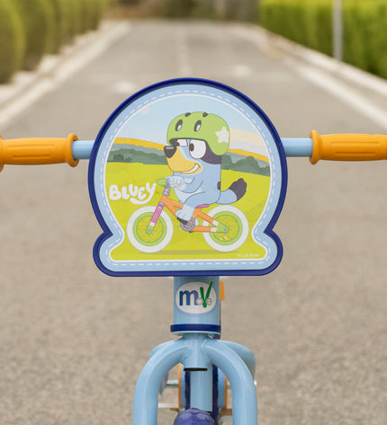 Bluey plush toy in multicolour, 70x50x41cm, soft play and outdoor toy for children.