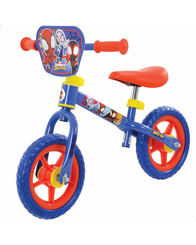 Blue, white, and red Spidey Loopauto toy with 70x50x41 cm dimensions, designed for outdoor play and sports activities.