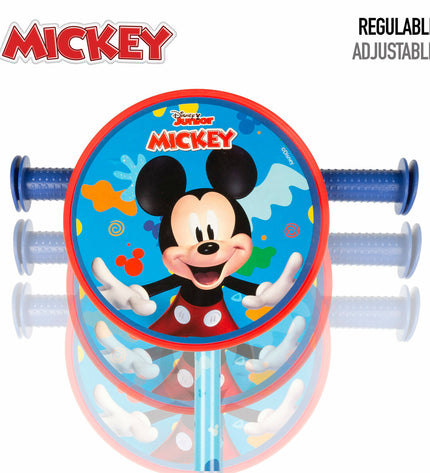 Blue Mickey Mouse rubber and plastic step for sport and outdoor urban mobility, featuring a playful Mickey Mouse design.