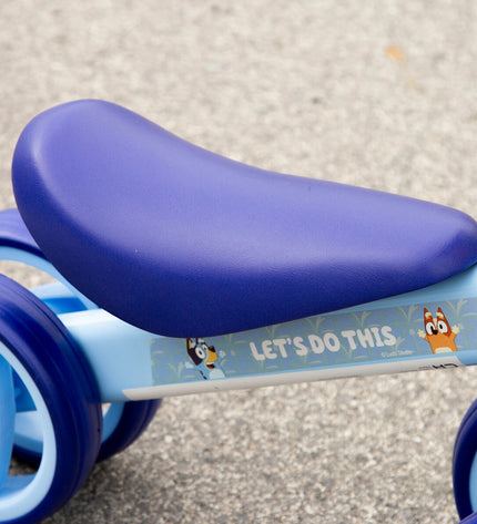 Bluey toy in blue, with dimensions 47x37x25 cm, suitable for outdoor play and sports, from the Bluey brand.