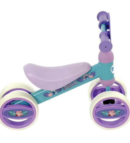 Stitch Loopauto toy in blue with sporty design, measuring 47x37x25 cm, suitable for outdoor play and sports activities.
