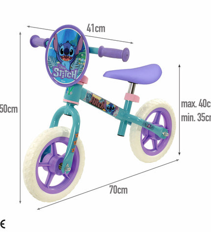 Colorful Stitch-themed toy playset measuring 70x50x41 cm, suitable for outdoor play and sports activities.