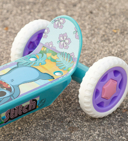Blue Stitch Step Stitch rubber, metal, and plastic outdoor scooter part for urban mobility, designed for sports and outdoor use.