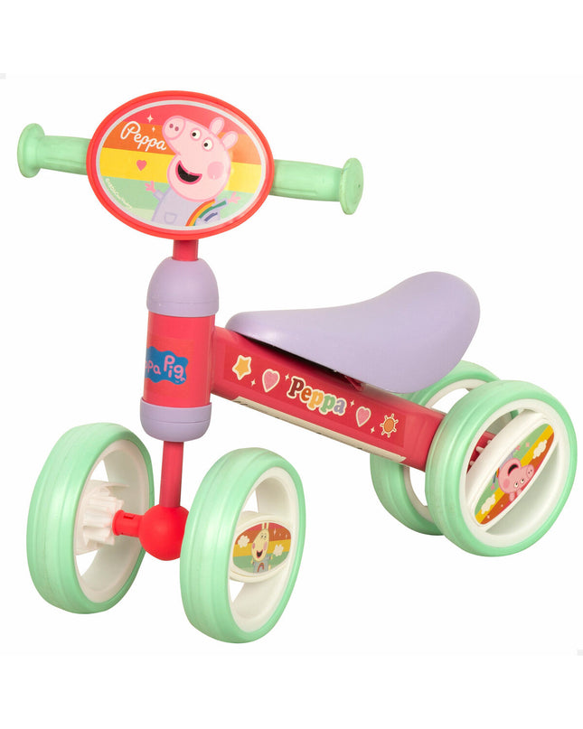 Peppa Pig toy in bright pink, measuring 47x37x25 cm, designed for children’s outdoor play and games.