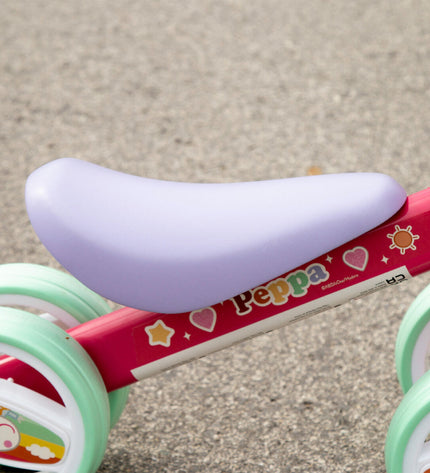 Peppa Pig themed toy with a soft pink design, measuring 47x37x25 cm, suitable for children's outdoor and indoor play.