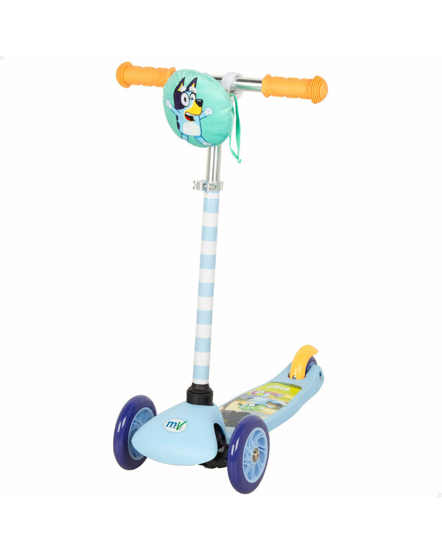 Bluey Step Bluey metal and plastic blue scooter for urban mobility, designed for sport and outdoor use.