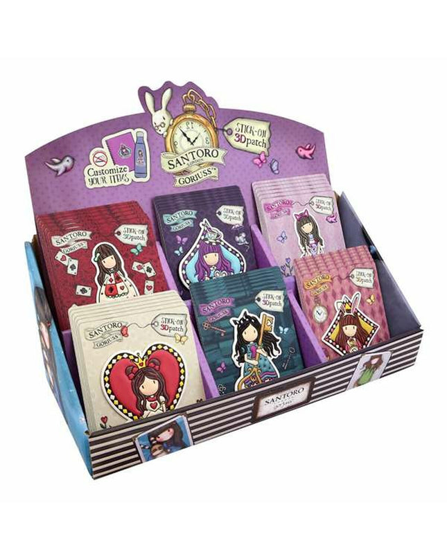 Safta Cheshire Cat stickers for creative activities, featuring colorful cartoon cat designs for fun crafting projects.