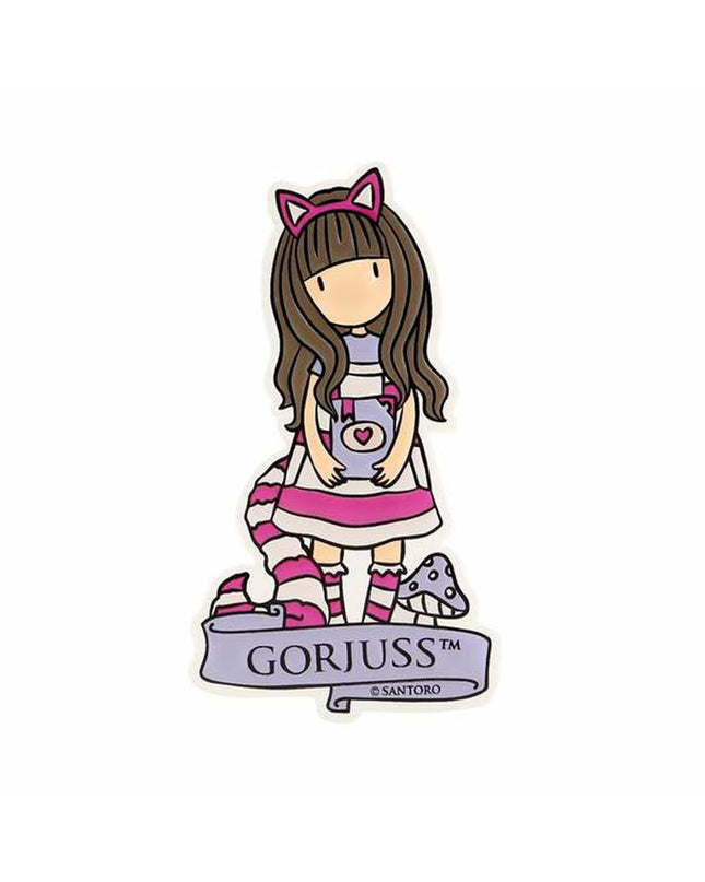 Colorful Safta Cheshire Cat stickers for creative activities, featuring playful cat designs perfect for decorating or crafts.