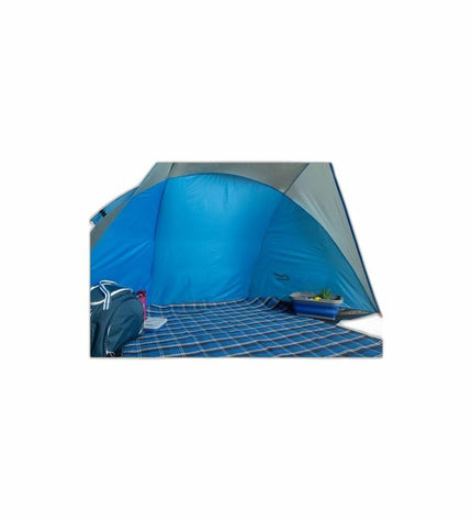 Blue Regatta Strandtent RCE050-70G made of polyester, designed for outdoor camping and outdoor activities.