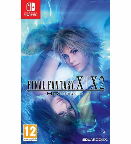 Square Enix Final Fantasy X / X-2 HD Remaster Switch game cartridge for electronic plug-and-play game consoles.