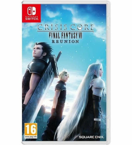 Square Enix Final Fantasy VII: Crisis Core Reunion Switch videogame cartridge for electronic plug-and-play gaming consoles.