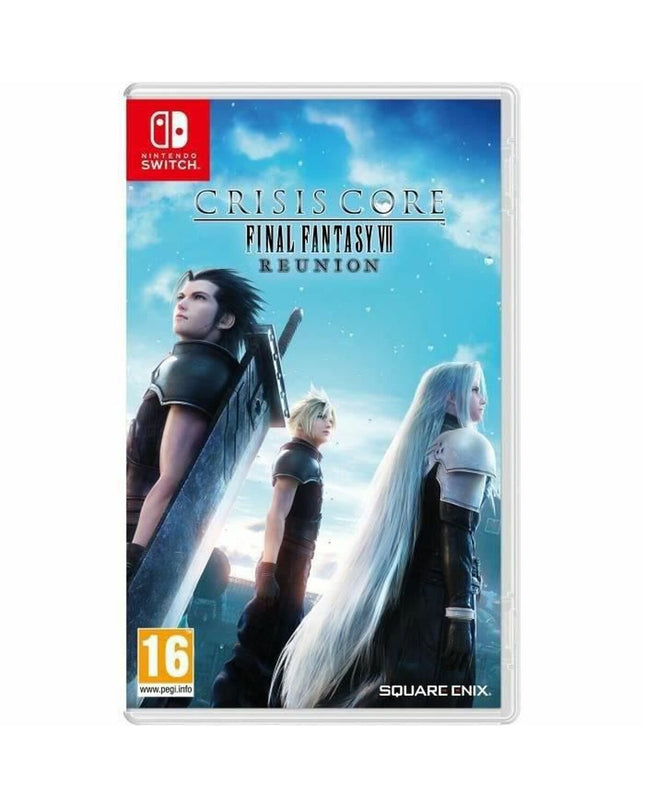 Square Enix Final Fantasy VII: Crisis Core Reunion Switch videogame cartridge for electronic plug-and-play gaming consoles.