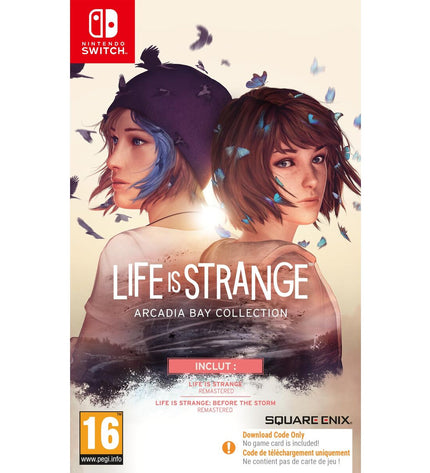 Square Enix Life is Strange Arcadia Bay Collection Switch video game for electronic plug & play game consoles, featuring artwork on the packaging.
