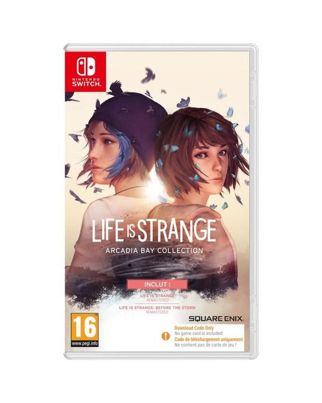 Square Enix Life is Strange Arcadia Bay Collection Switch videogame cartridge for electronic plug & play console, with game artwork visible