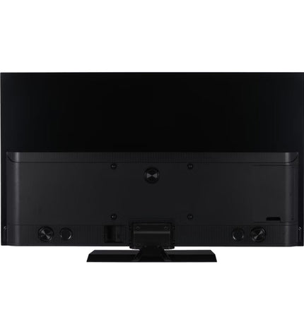 Panasonic 65-inch 4K Ultra HD OLED Smart TV with HDR, NVIDIA G-SYNC, sleek design, and vibrant screen display.